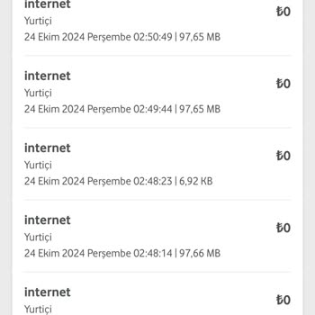 Uyurken Tükenen İnternet Ve Ek Paket Şoku