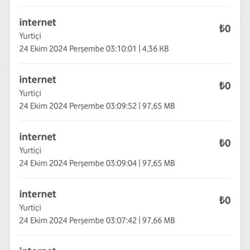 Uyurken Tükenen İnternet Ve Ek Paket Şoku