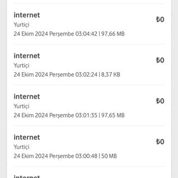 Uyurken Tükenen İnternet Ve Ek Paket Şoku