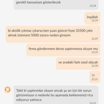 İptal Edilen Sipariş Ve Yanlış Fiyat Politikası