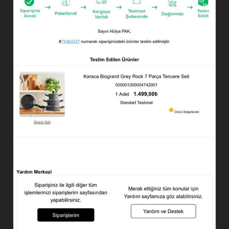 Karaca'dan Gelen Yamuk Tencere Seti Hayal Kırıklığı Yarattı
