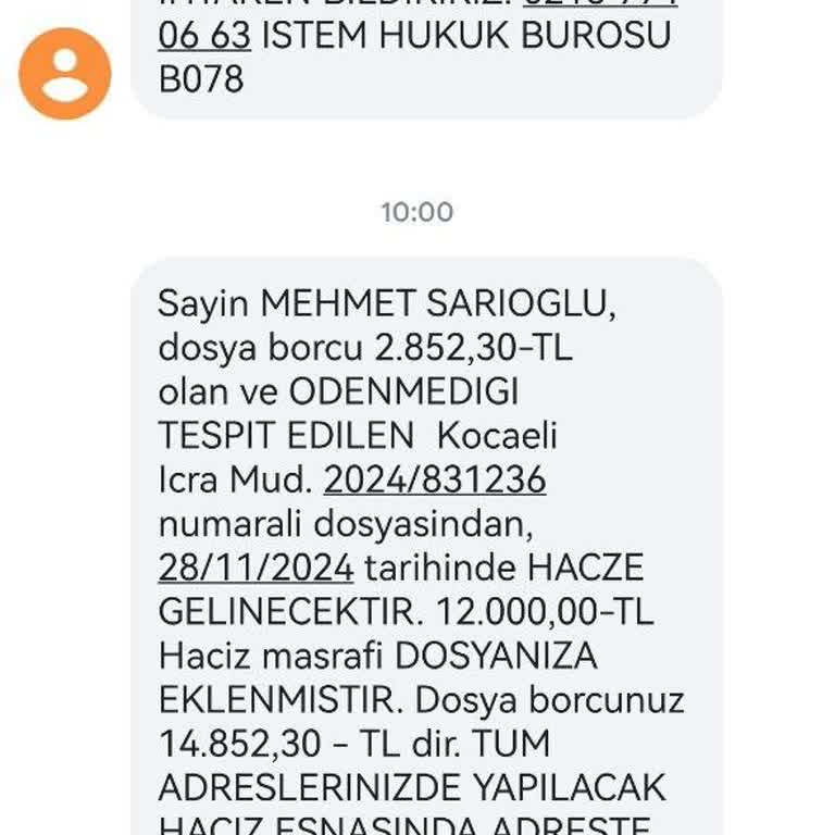 Ailemi Ve Kişisel Bilgilerimi İzinsiz Arayan Hukuk Bürosundan Şikayetçiyim