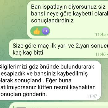 Bahis Sitesinde Yanlış Maç Sonucu Ve Müşteri Hizmetleri Sorunu