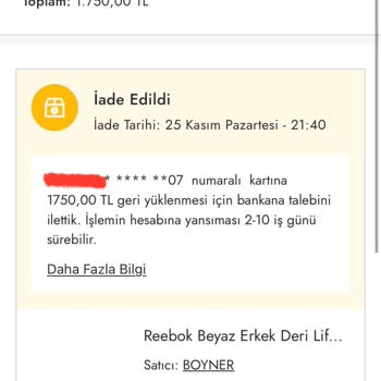 Yanlış Gönderilen Ürün Ve İade Sorunu