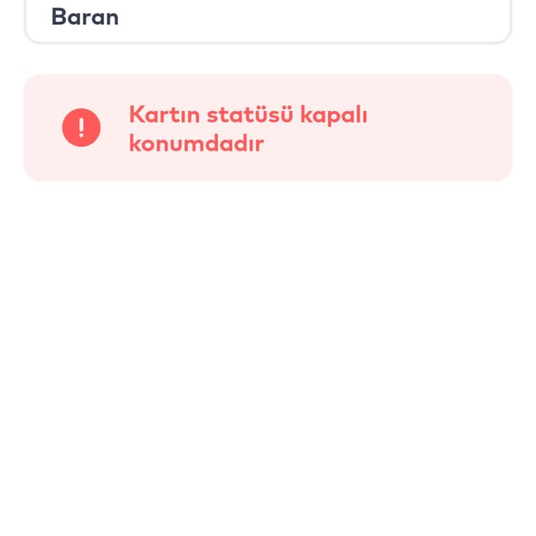 İstanbulkart Borç Sorunu Ve Kullanım Engeli