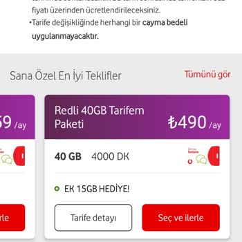 Vodafone'un Adaletsiz Tarife Politikası