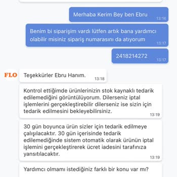 Stokta Olmayan Ürün İçin Para Çekimi Ve İptal Sorunu