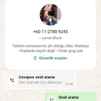 Yabancı Numaradan Gelen Mesaj Ve Güvenlik Endişesi