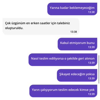 Yanlış Ürün Ve İade Sorunu: Çözüm Bekliyorum!