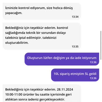 Yanlış Ürün Ve İade Sorunu: Çözüm Bekliyorum!