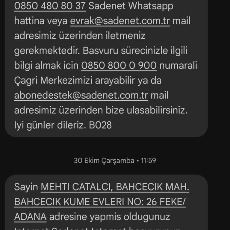 İnternet Başvurusu İptal Edilemiyor Ve Geri Dönüş Yapılmıyor