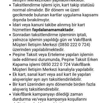 VakıfBank Kampanya Hatası: Taksitlendirme Sorunu