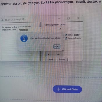 E-Güven Sertifika Yenileme Sorunu Ve Erişilemeyen Teknik Destek!