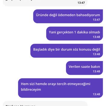 Sipariş İptalinde Müşteri Hizmetleri Sorunu