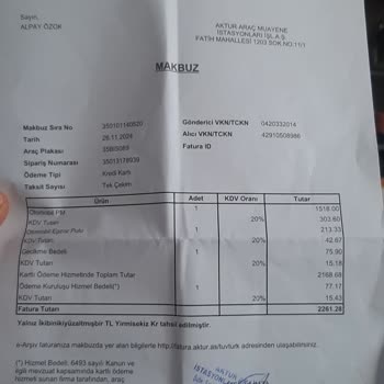 Tüvtürk Egzoz Muayenesinde Hayal Kırıklığı Ve Para Kaybı