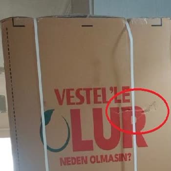 Vestel Buzdolabı Teslimatında Hasar Ve Yetersiz Müşteri Hizmeti