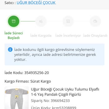 Yanlış Ve Kirli Ürün Gönderimi Sonrası Kupon Sorunu