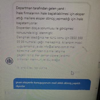 Allianz Sigorta'nın Ödeme Sürecindeki Gecikmeler