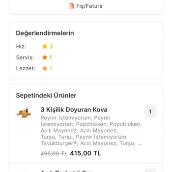 Popeyes Antalya Şubesinde Sürekli Sipariş Hataları