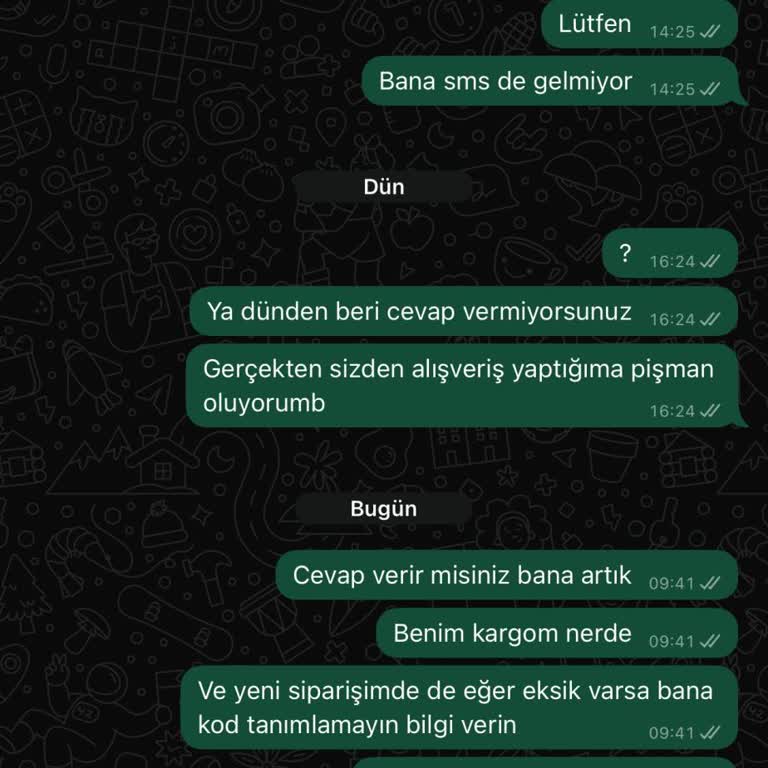 Müşteri Hizmetleri Ve Kargo Sorunlarıyla Mağduriyet