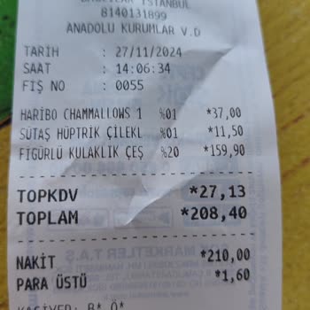 Şok Market'te Etiket Sorunu Ve İade Problemi