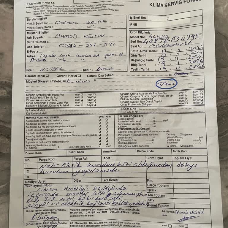 Eksik Ürün Ve İletişim Sorunlarıyla Boğuşan Müşteri