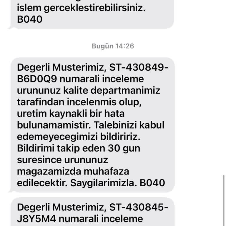 Colin's Jeans Mağazasında Pantolon Sorunu Ve Yetersiz Müşteri Hizmeti