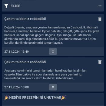 Kazanç Çekiminde Sorun Yaşadım