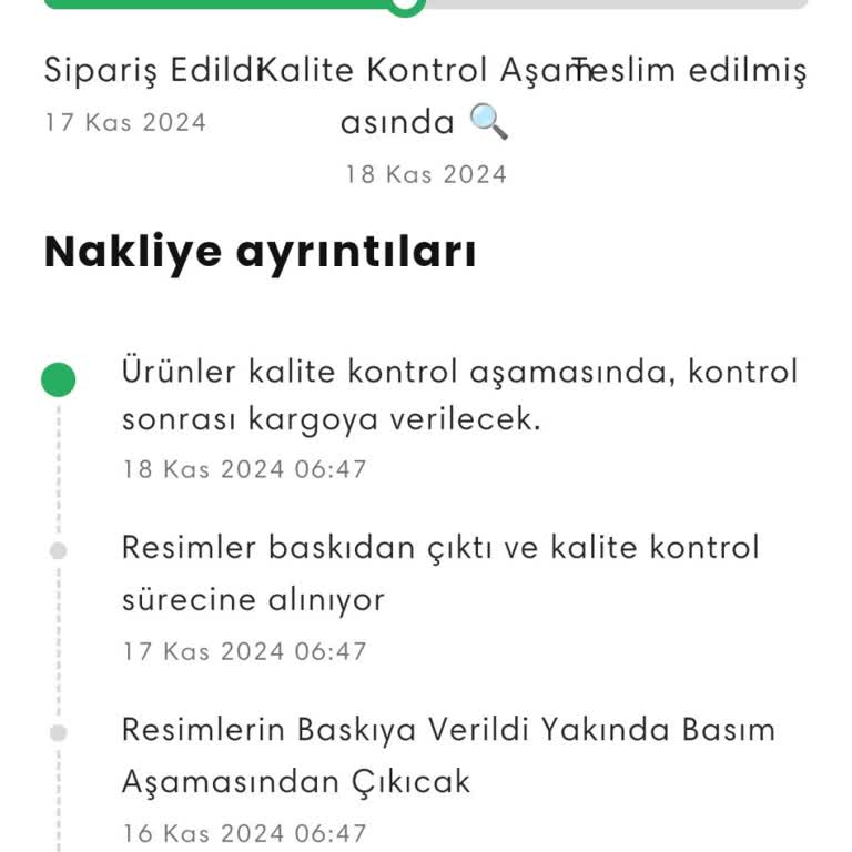 Sipariş Sonrası İletişimsizlik Ve Gecikme Sorunu