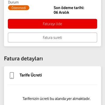 Vodafone Taahhütlü Tarifede Yanıltıcı Fiyatlandırma