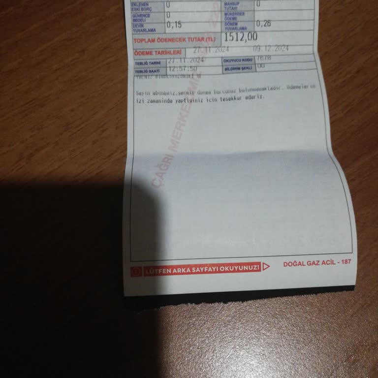 Fahiş Doğalgaz Faturası Şoku