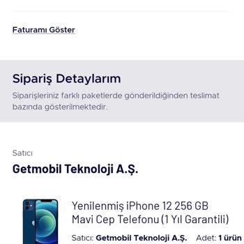 Yenilenmiş Telefon Siparişimde Kargo Ve İade Sorunu