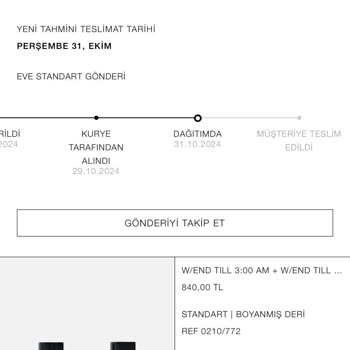 Zara'dan Aldığım Parfüm Teslim Edilmedi