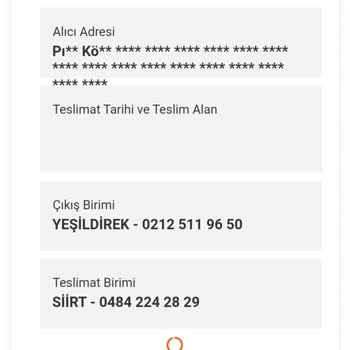 Yanlış Adrese Gönderilen Sipariş Ve İletişim Sorunları