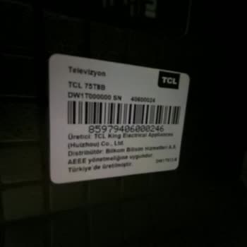 TCL Televizyon Yanlış Ürün Teslimatı Ve Çözüm Sürecinde Yaşanan Aksaklıklar