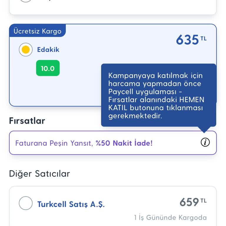 Kampanya Şartlarına Rağmen Ödeme Yapılmadı