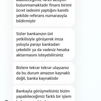İade Sürecinde Amazon'un Yetersizliği Ve Müşteri Hizmetleri Sorunu