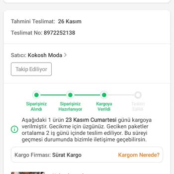 Teslimat Gecikmesi: Ürün Hâlâ Şubede Bekliyor
