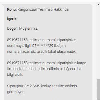 Trendyol Milla'dan Yanlış Ve Eksik Ürün Gönderimi: Müşteri Mağduriyeti