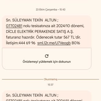 Beklenmedik Yüksek Elektrik Faturası Şoku