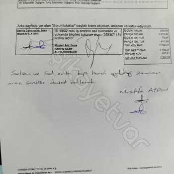 Volkswagen Tiguan Yedek Parça Sıkıntısı Mağduriyeti