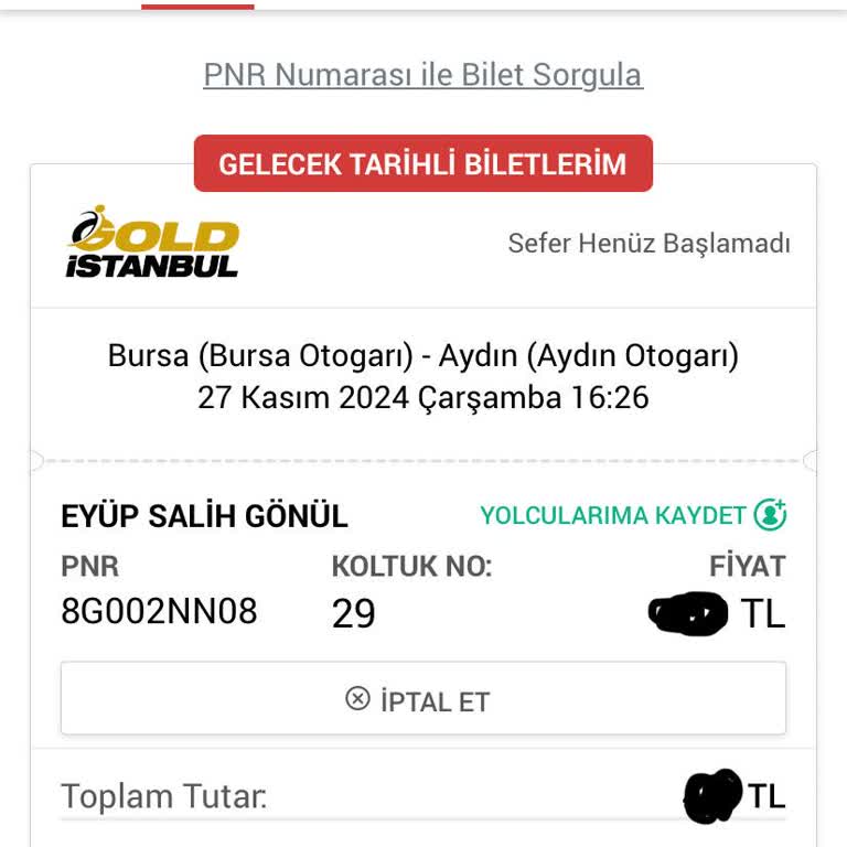 Gold İstanbul'un İptal Edilmeyen Bileti Ve Yanıltıcı Bilgilendirme