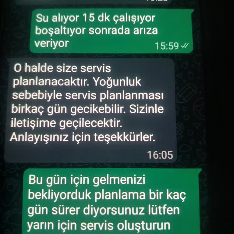 Hoover Servis Gecikmesi Ve İletişim Sorunları