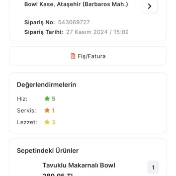 Yanlış Ürün Ve Tarihi Geçmiş Ürün Gönderimi