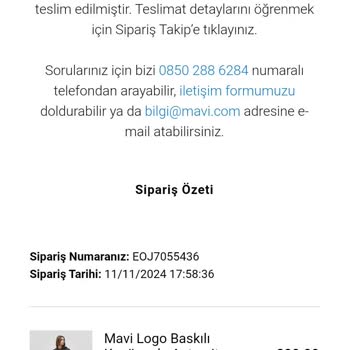 Mavi Mağazası Ve Kargo Arasında Kayıp Ürün Krizi