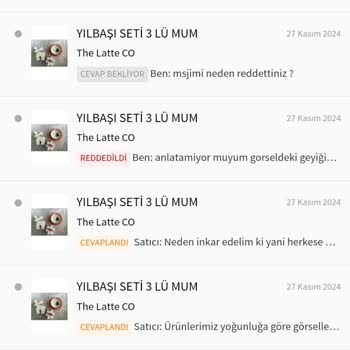 Trendyol The Latte Co Şikayeti