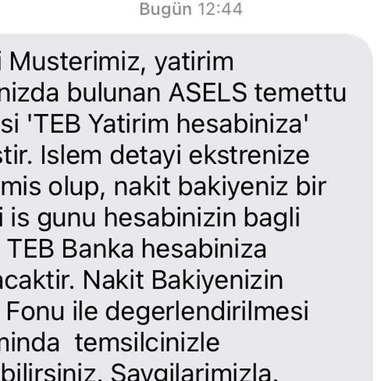 Temettü Ödemesi Ve Müşteri Hizmetleri Sorunu