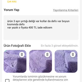 Trendyol'da Kayıp Ürün Ve İade Sorunu