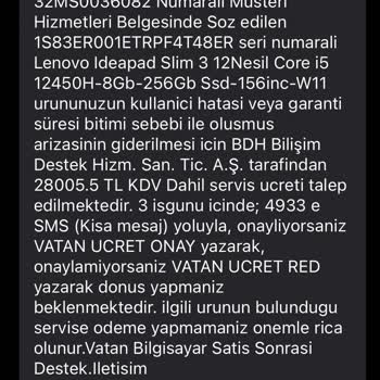 Servis Ücreti Şoku: 1.000 TL'lik Arıza 28.000 TL Oldu
