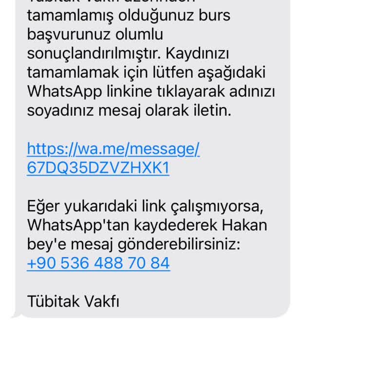 TÜBİTAK Burs Başvurusunda Kişisel Bilgilerin Güvenliği Endişesi